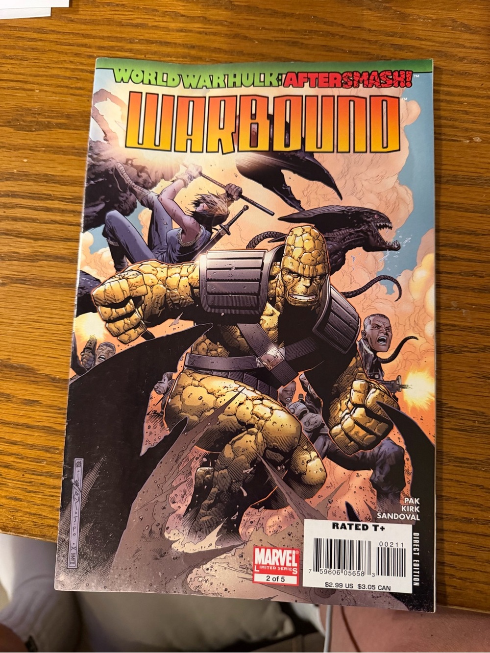 Marvel Warbound #2 (of 5) Comic Book